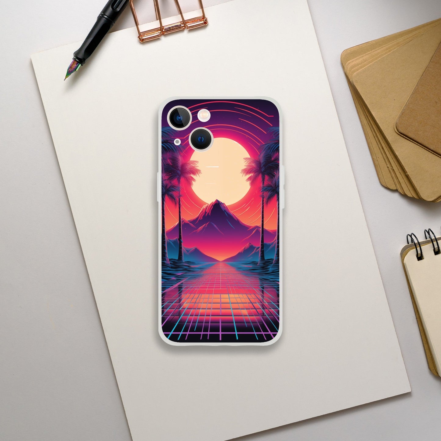 Synthwave Flexi Case (iphone and samsung)