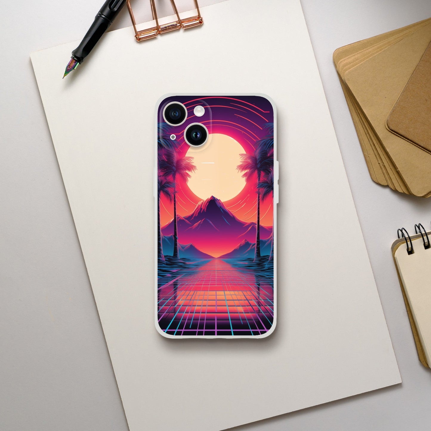 Synthwave Flexi Case (iphone and samsung)