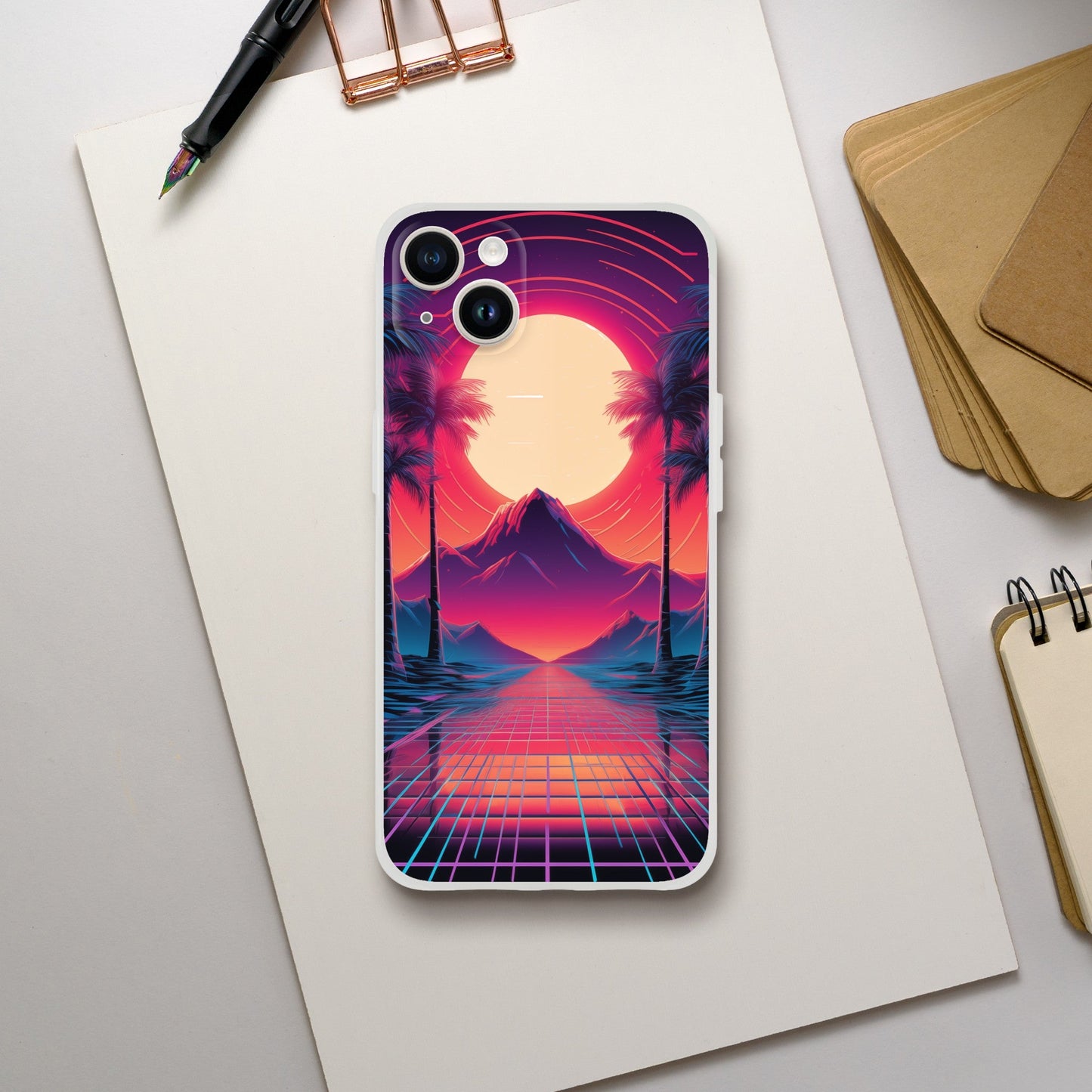 Synthwave Flexi Case (iphone and samsung)