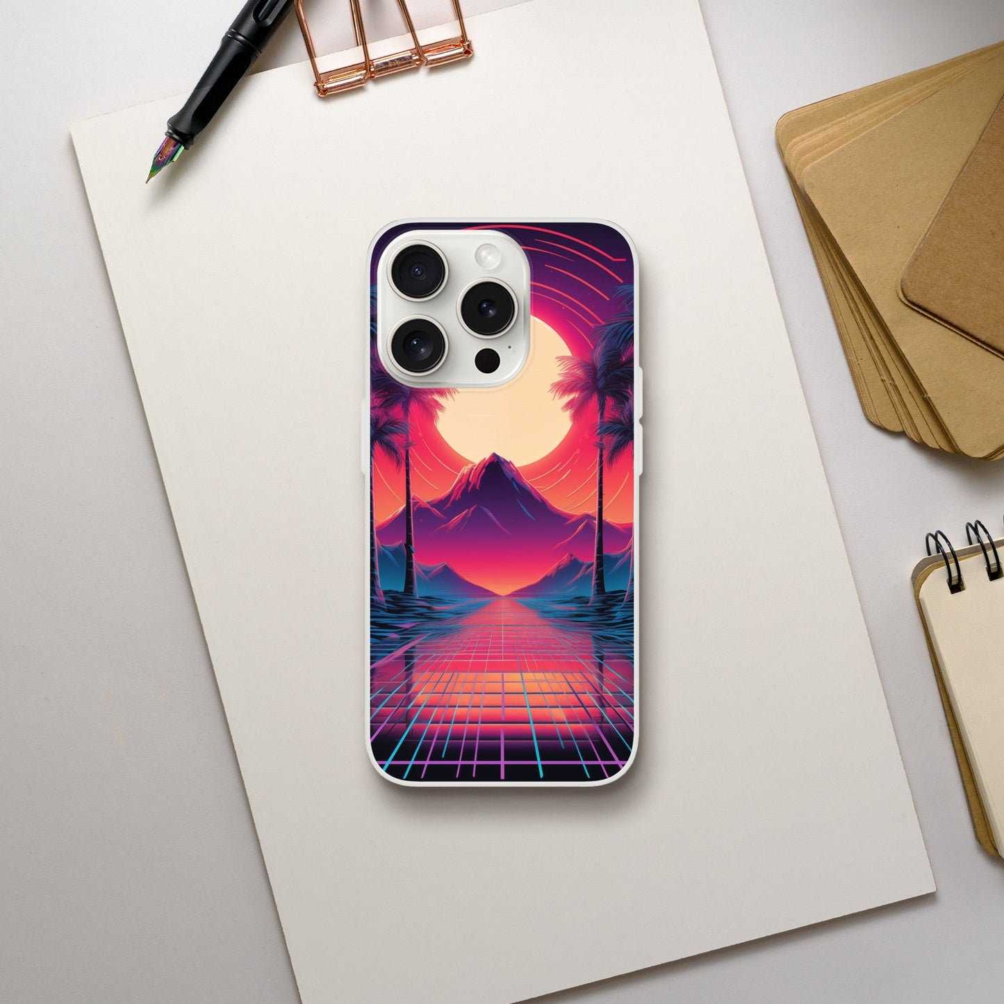 Synthwave Flexi Case (iphone and samsung)