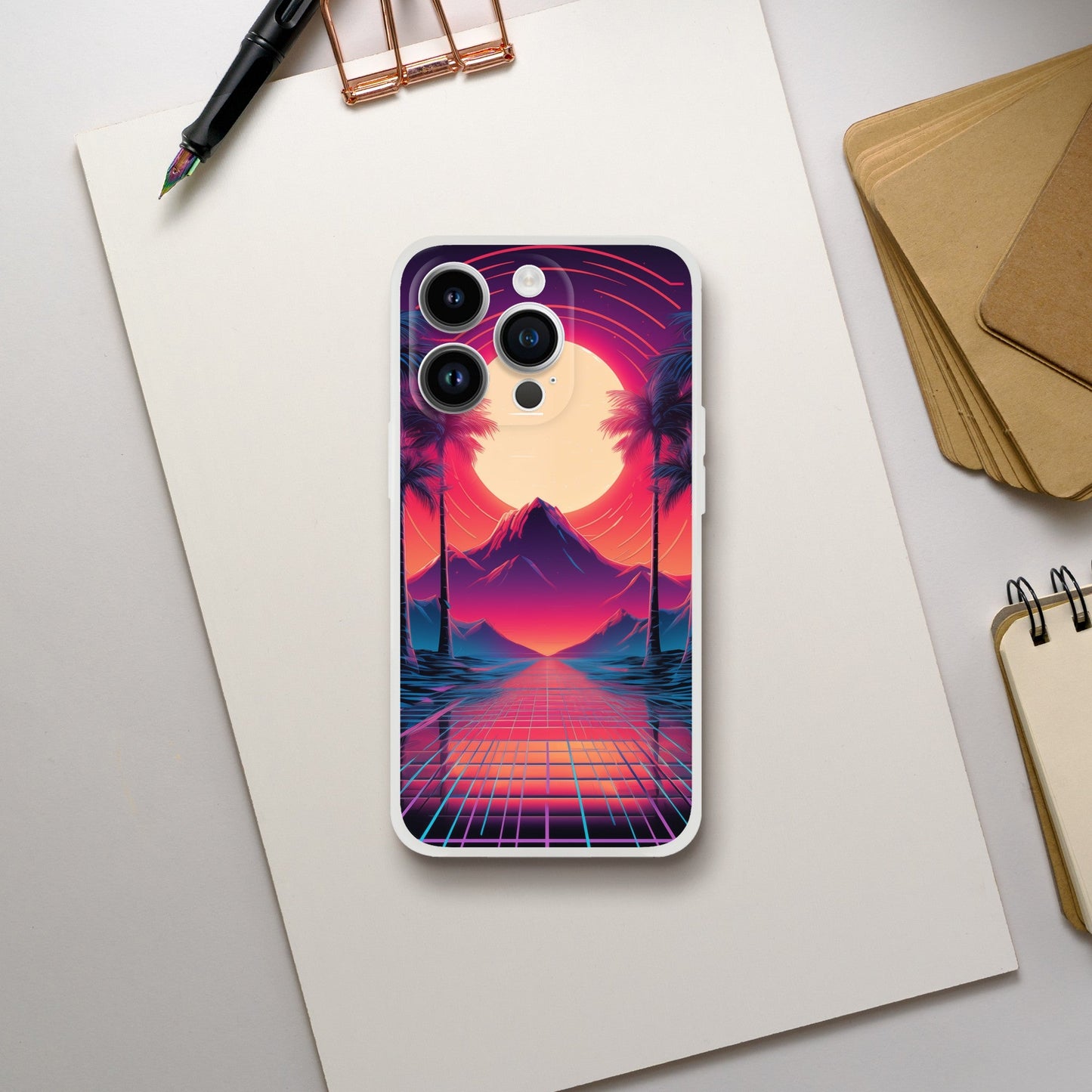 Synthwave Flexi Case (iphone and samsung)