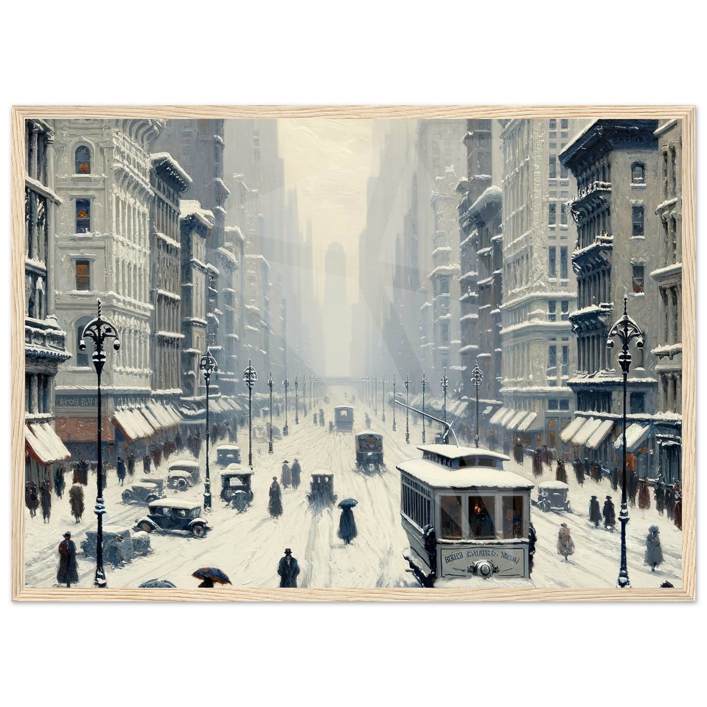 Winter's Embrace on Fifth Avenue