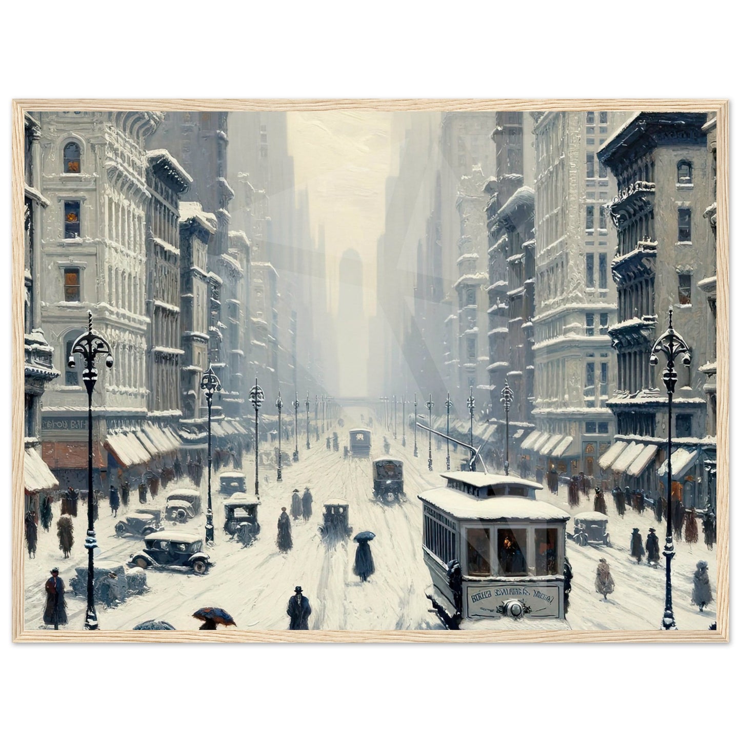 Winter's Embrace on Fifth Avenue