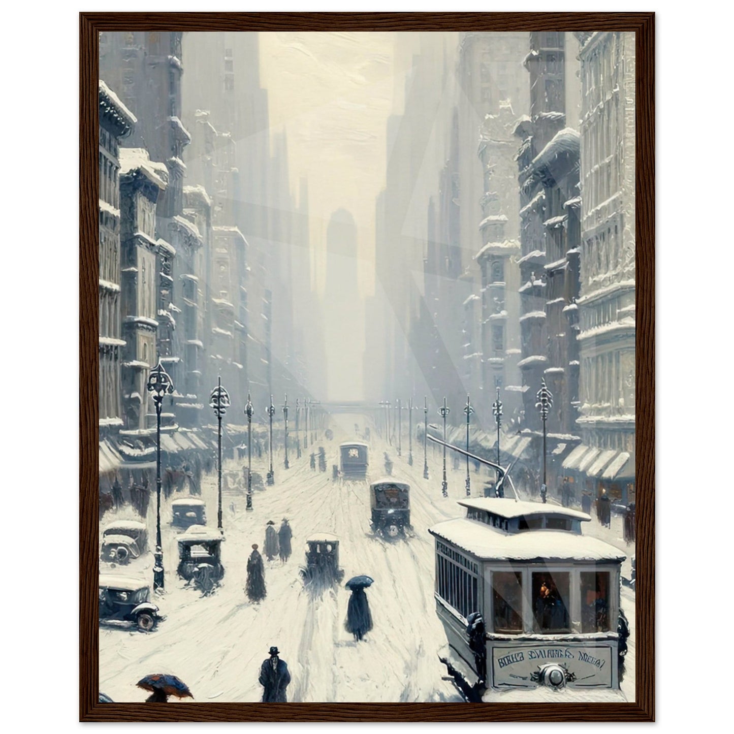 Winter's Embrace on Fifth Avenue