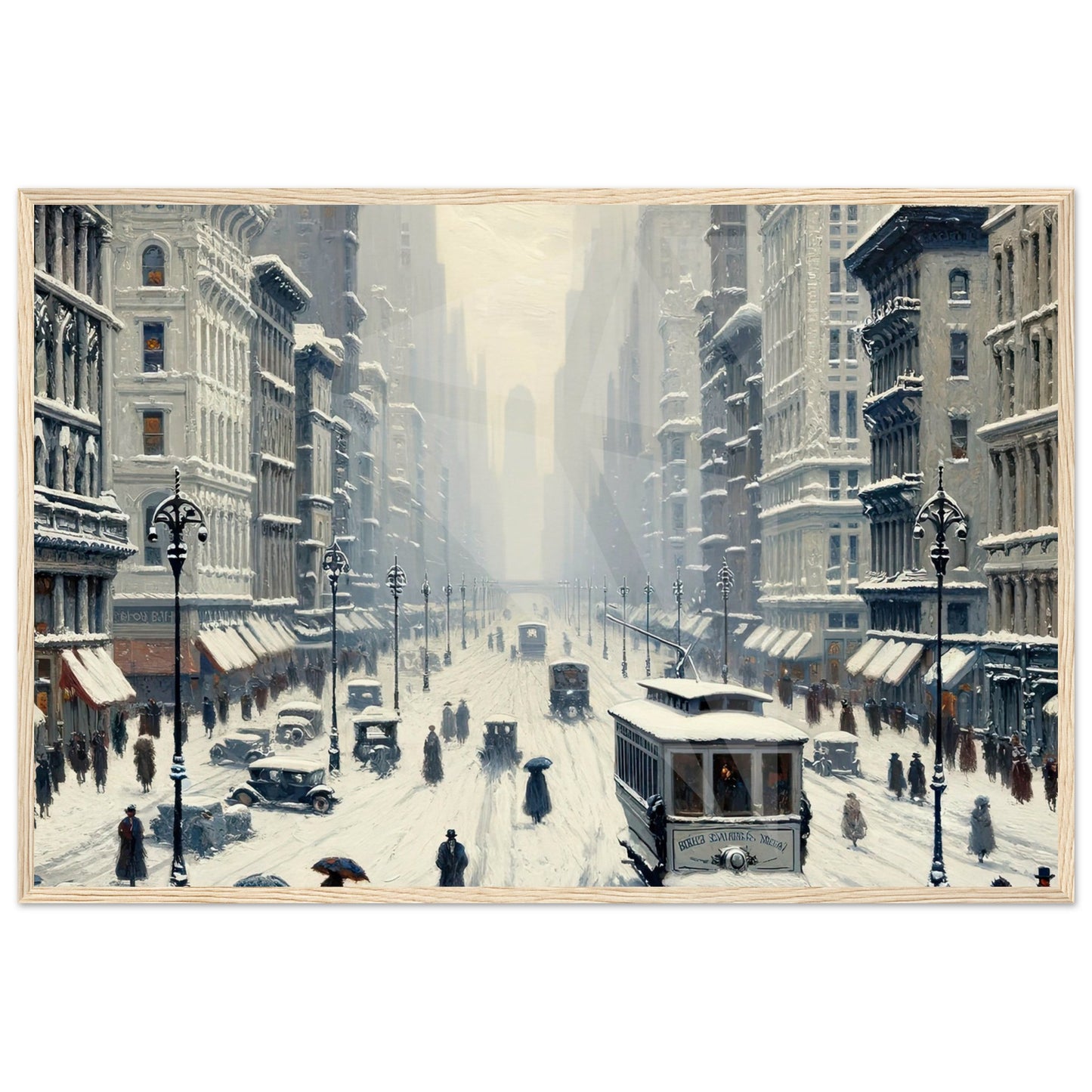 Winter's Embrace on Fifth Avenue